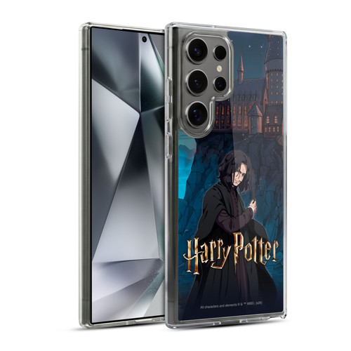 Harry Potter Anime Celebration Severus Snape Soft Gel Case for Samsung Galaxy S24 Ultra 5G & MagSafe