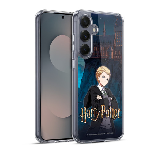 Harry Potter Anime Celebration Draco Malfoy Soft Gel Case for Samsung Galaxy S25+ & MagSafe