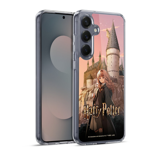 Harry Potter Anime Celebration Hermione Granger Soft Gel Case for Samsung Galaxy S25+ & MagSafe