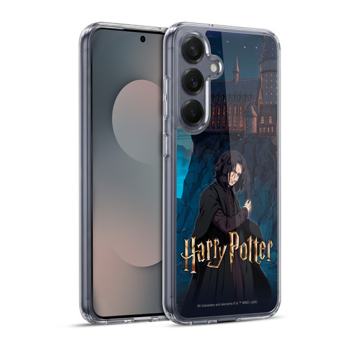 Harry Potter Anime Celebration Severus Snape Soft Gel Case for Samsung Galaxy S25+ & MagSafe