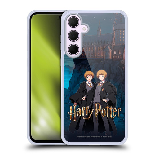 Harry Potter Anime Celebration Fred and George Weasley Soft Gel Case for Samsung Galaxy A35 5G