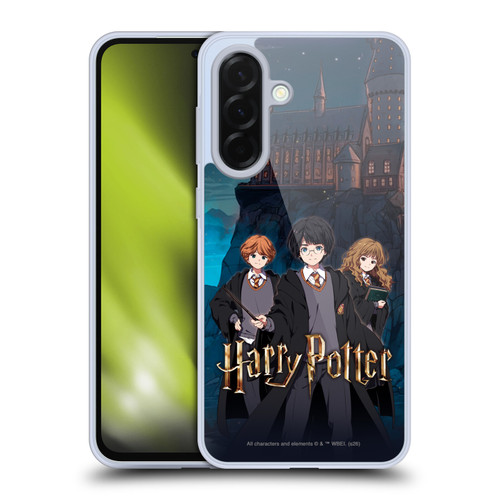 Harry Potter Anime Celebration Ron, Hermione and Harry Soft Gel Case for Samsung Galaxy A36 5G