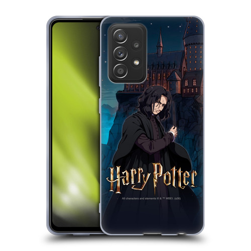 Harry Potter Anime Celebration Severus Snape Soft Gel Case for Samsung Galaxy A52 / A52s / 5G (2021)