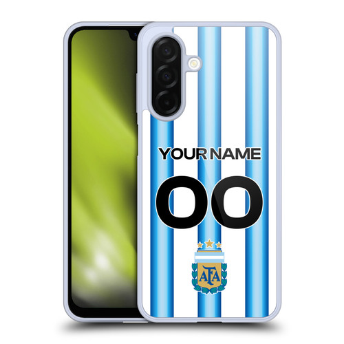 Custom Customized Argentina National Football Team 2026 Crest Kit Home Soft Gel Case for Samsung Galaxy A26 5G