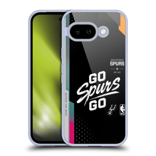 NBA San Antonio Spurs Go Spurs Go Soft Gel Case for Google Pixel 9A
