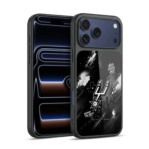 NBA San Antonio Spurs Monochrome Gel Armour Case For Apple iPhone 17 Pro Max