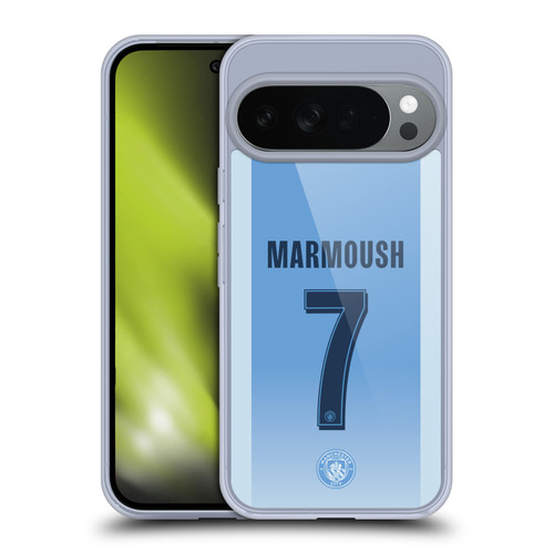 Manchester City Man City FC 2026/27 Players Home Kit Omar Marmoush Soft Gel Case for Google Pixel 10