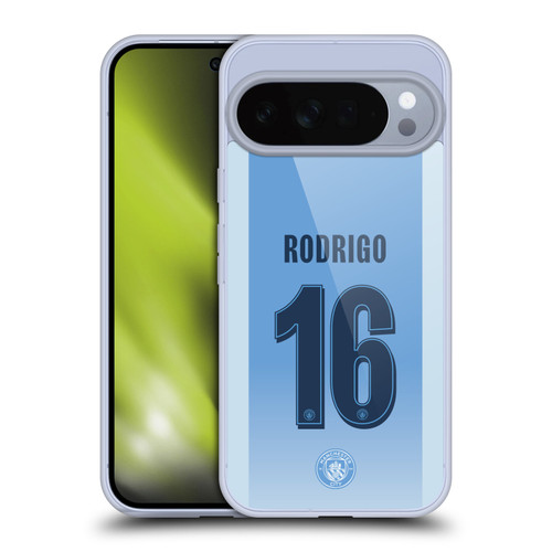 Manchester City Man City FC 2026/27 Players Home Kit Rodrigo Soft Gel Case for Google Pixel 10 Pro XL