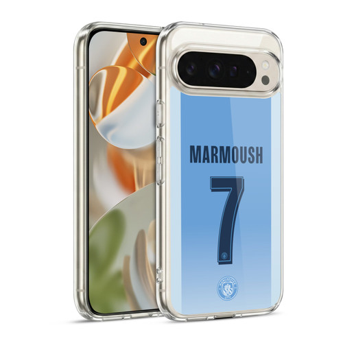 Manchester City Man City FC 2026/27 Players Home Kit Omar Marmoush Soft Gel Case for Google Pixel 9 / Pixel 9 Pro