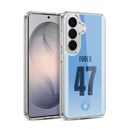 Manchester City Man City FC 2026/27 Players Home Kit Phil Foden Soft Gel Case for Samsung Galaxy S26 Plus