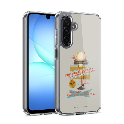 A Christmas Story Composed Art Leg Lamp Soft Gel Case for Samsung Galaxy A17 4G / 5G