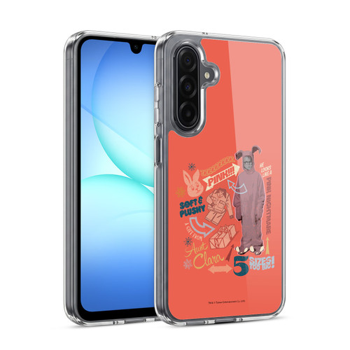 A Christmas Story Composed Art Pink Nightmare Soft Gel Case for Samsung Galaxy A17 4G / 5G