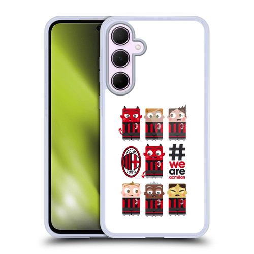 AC Milan Children We Are Soft Gel Case for Samsung Galaxy A35 5G