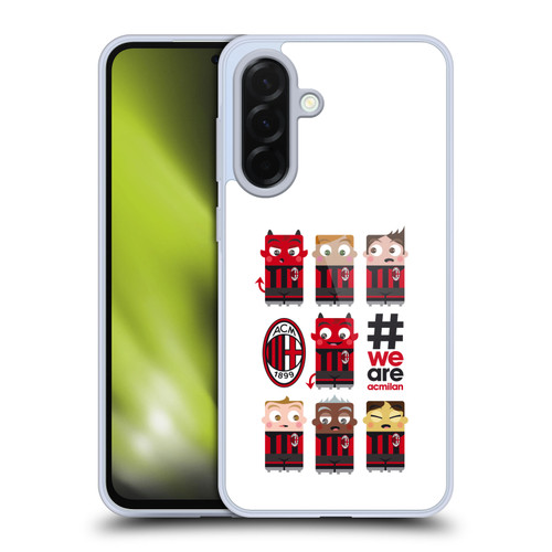 AC Milan Children We Are Soft Gel Case for Samsung Galaxy A36 5G