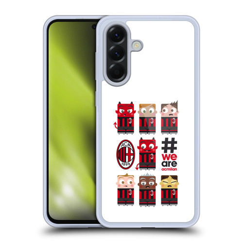 AC Milan Children We Are Soft Gel Case for Samsung Galaxy A56 5G