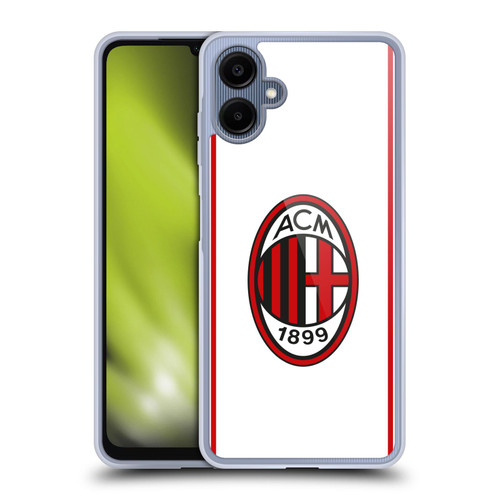 AC Milan 2017/18 Crest Kit Away Soft Gel Case for Samsung Galaxy A06 4G / 5G