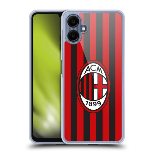 AC Milan 2017/18 Crest Kit Home Soft Gel Case for Samsung Galaxy A06 4G / 5G