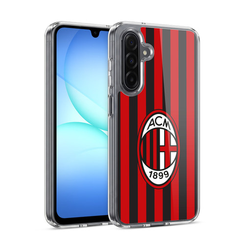AC Milan 2017/18 Crest Kit Home Soft Gel Case for Samsung Galaxy A17 4G / 5G