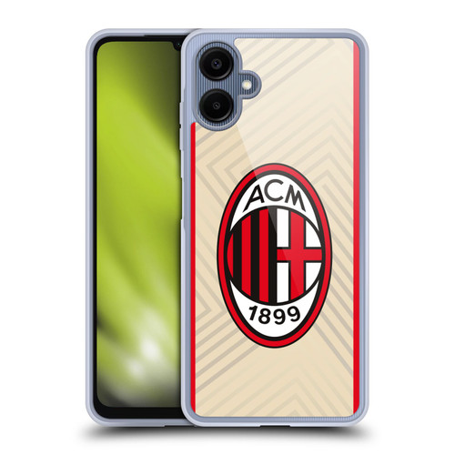 AC Milan 2021/22 Crest Kit Away Soft Gel Case for Samsung Galaxy A06 4G / 5G