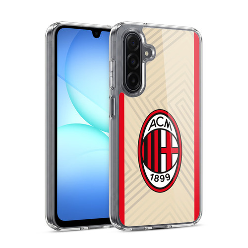 AC Milan 2021/22 Crest Kit Away Soft Gel Case for Samsung Galaxy A17 4G / 5G
