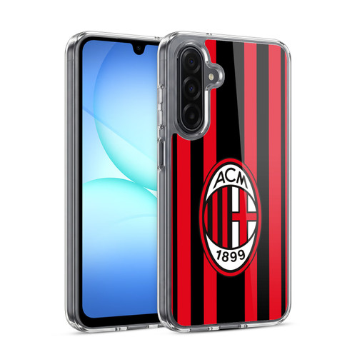 AC Milan 2021/22 Crest Kit Home Soft Gel Case for Samsung Galaxy A17 4G / 5G