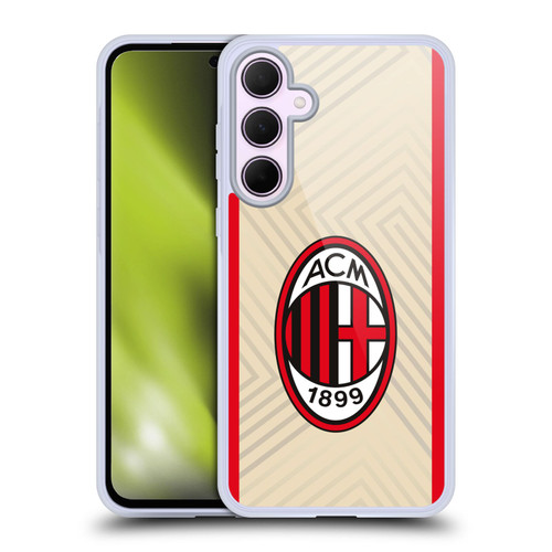 AC Milan 2021/22 Crest Kit Away Soft Gel Case for Samsung Galaxy A35 5G