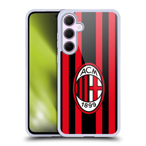 AC Milan 2021/22 Crest Kit Home Soft Gel Case for Samsung Galaxy A35 5G