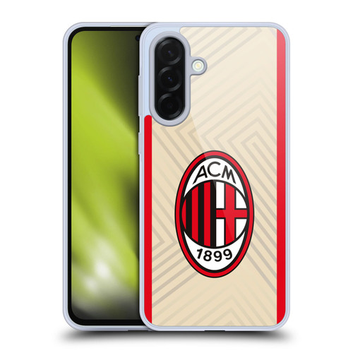 AC Milan 2021/22 Crest Kit Away Soft Gel Case for Samsung Galaxy A36 5G