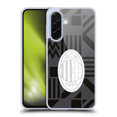 AC Milan 2022/23 Pre Match Kit Soft Gel Case for Samsung Galaxy A36 5G