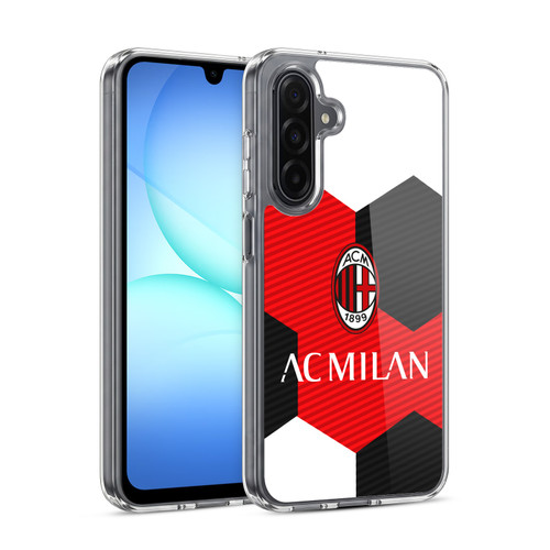 AC Milan Crest Ball Soft Gel Case for Samsung Galaxy A17 4G / 5G