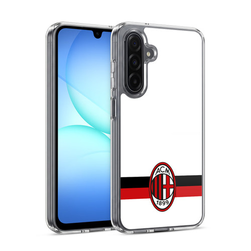 AC Milan Crest White Soft Gel Case for Samsung Galaxy A17 4G / 5G