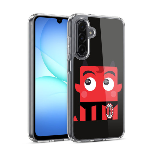 AC Milan Art Mascotte Soft Gel Case for Samsung Galaxy A17 4G / 5G