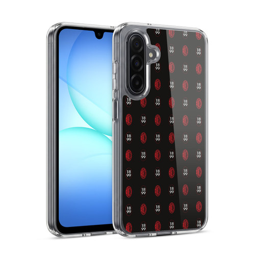 AC Milan Art Pattern Logo Soft Gel Case for Samsung Galaxy A17 4G / 5G