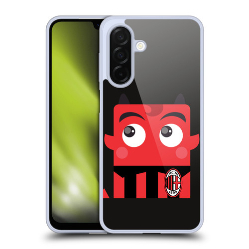 AC Milan Art Mascotte Soft Gel Case for Samsung Galaxy A26 5G