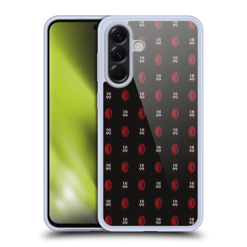 AC Milan Art Pattern Logo Soft Gel Case for Samsung Galaxy A56 5G