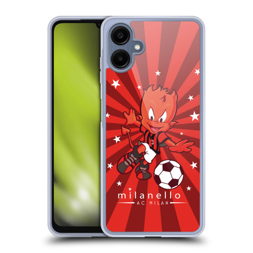 AC Milan Children Milanello 2 Soft Gel Case for Samsung Galaxy A06 4G / 5G