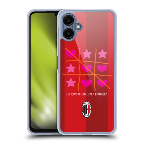 AC Milan Children Tic Tac Toe Soft Gel Case for Samsung Galaxy A06 4G / 5G