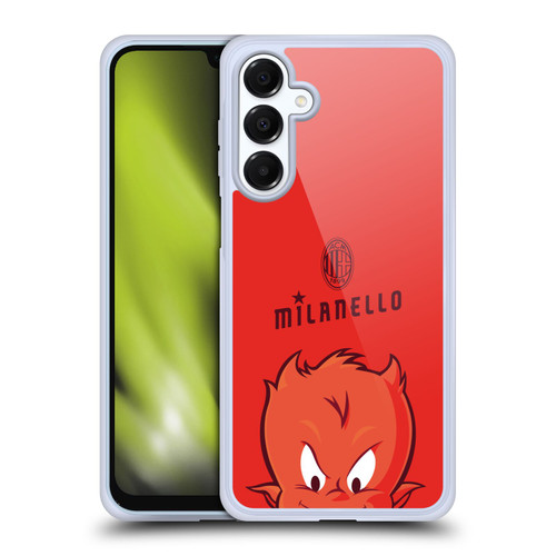 AC Milan Children Milanello Soft Gel Case for Samsung Galaxy A16 5G & MagSafe