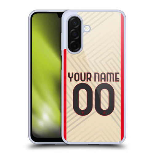 Custom Customised Personalised AC Milan 2021/22 Kit Away Soft Gel Case for Samsung Galaxy A26 5G