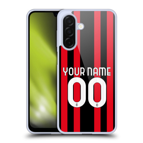 Custom Customised Personalised AC Milan 2021/22 Kit Home Soft Gel Case for Samsung Galaxy A26 5G