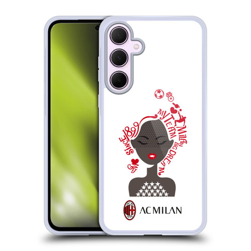 AC Milan Children I Love My Team Soft Gel Case for Samsung Galaxy A35 5G