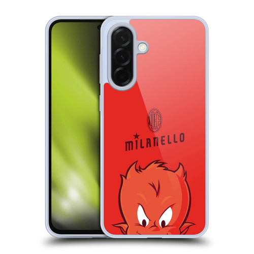 AC Milan Children Milanello Soft Gel Case for Samsung Galaxy A36 5G