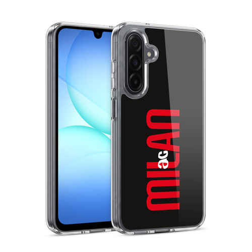 AC Milan Graphics Vertical Typography Soft Gel Case for Samsung Galaxy A17 4G / 5G