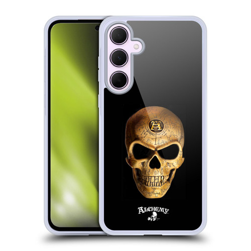 Alchemy Gothic Skull Omega Soft Gel Case for Samsung Galaxy A35 5G