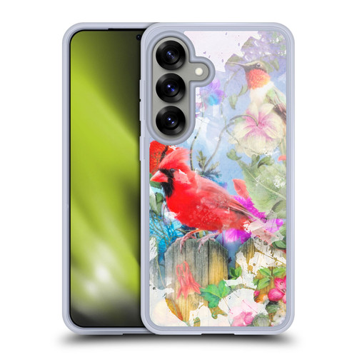 Aimee Stewart Assorted Designs Birds And Bloom Soft Gel Case for Samsung Galaxy S25 & MagSafe