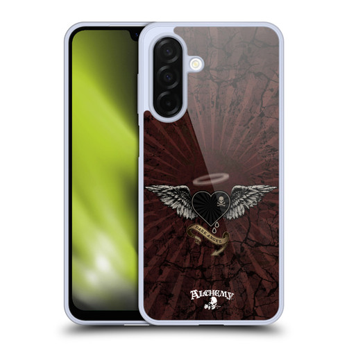 Alchemy Gothic Wing Dark Angel Heart Soft Gel Case for Samsung Galaxy A26 5G