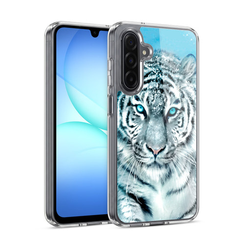 Aimee Stewart Animals White Tiger Soft Gel Case for Samsung Galaxy A17 4G / 5G