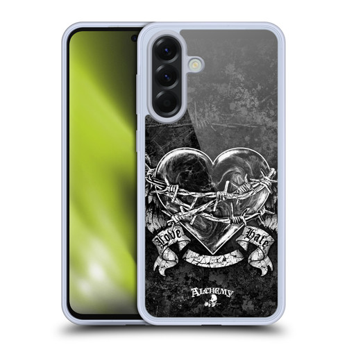 Alchemy Gothic Wing Black Romance Soft Gel Case for Samsung Galaxy A56 5G