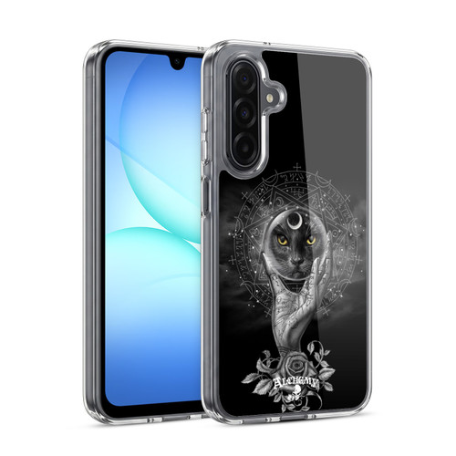 Alchemy Gothic Graphic Art Grimalkin's Glass Soft Gel Case for Samsung Galaxy A17 4G / 5G
