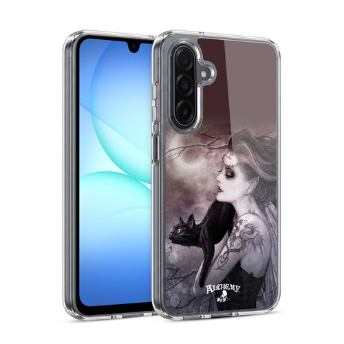 Alchemy Gothic Graphic Art Minnaloushe Moon Soft Gel Case for Samsung Galaxy A17 4G / 5G